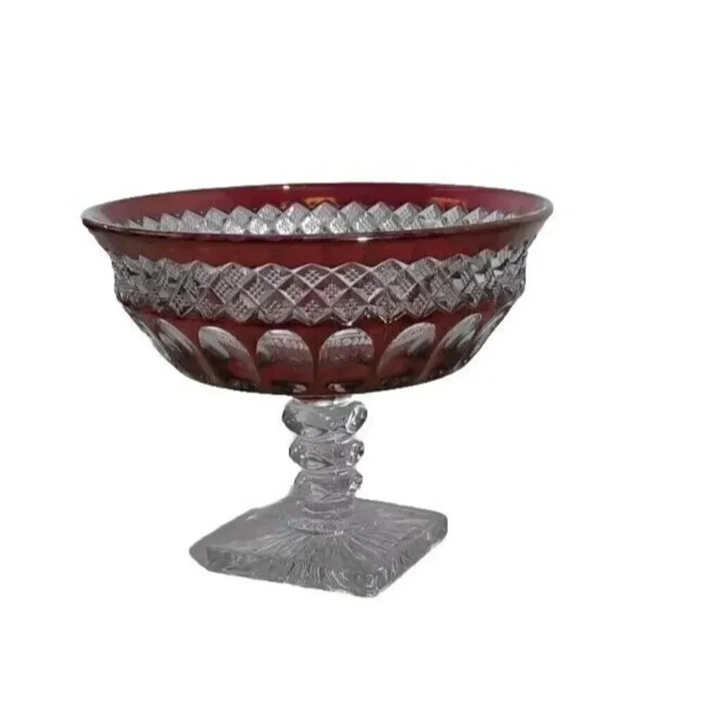 Westmoreland Ruby Red Compote Dish